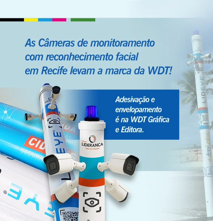 Adesivos em Câmeras de Monitoramento