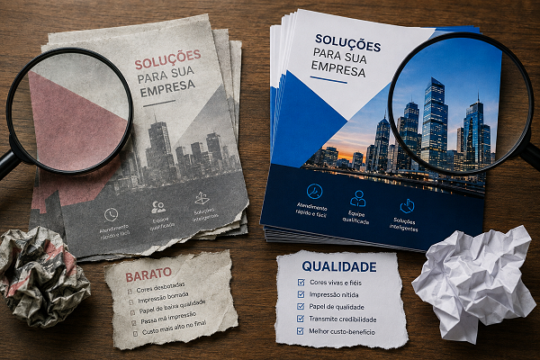 Comprei barato e me arrependi: o custo real da impressão de baixa qualidade